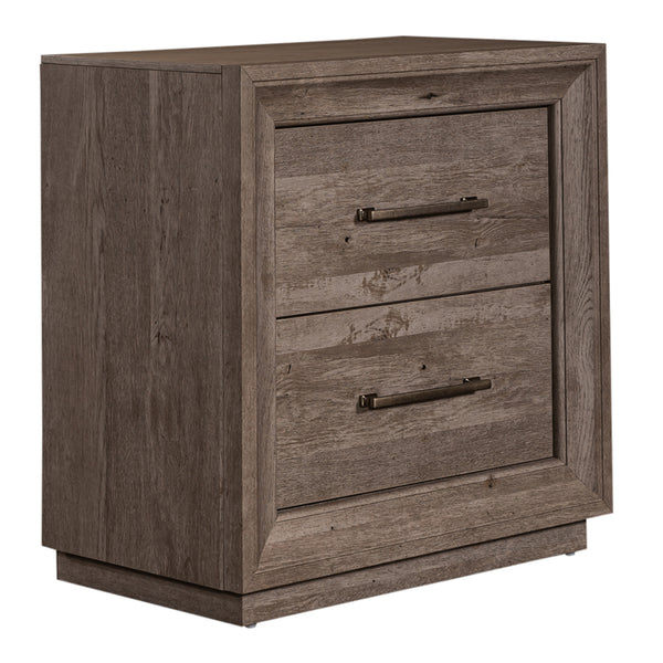 Liberty Furniture 272-BR61 2 Drawer Night Stand w/ Charging Station